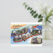 ノースカロライナ州からの挨拶 ポストカード (スタンド正面)