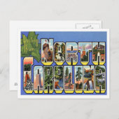 ノースカロライナ州からの挨拶 ポストカード (正面/裏面)