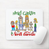 ノースカロライナ州に監禁 マウスパッド (マウス)
