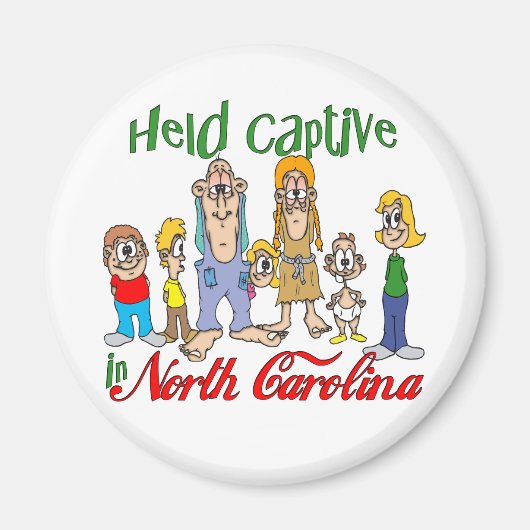 ノースカロライナ州に監禁 マグネット (正面)