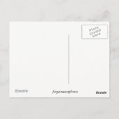 ノースカロライナ州のアウター・バンクス ポストカード (裏面)