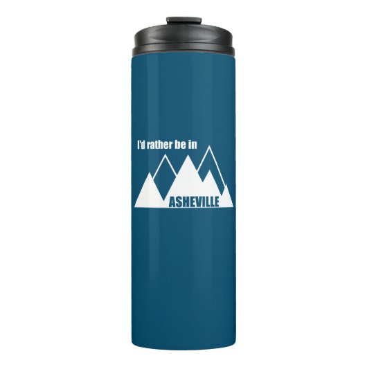 ノースカロライナ州のアッシュビルに行きたい タンブラー (正面)