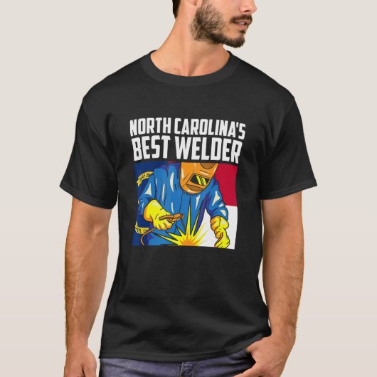 ノースカロライナ州のウエル最高のダー製鉄工社 Tシャツ (正面)
