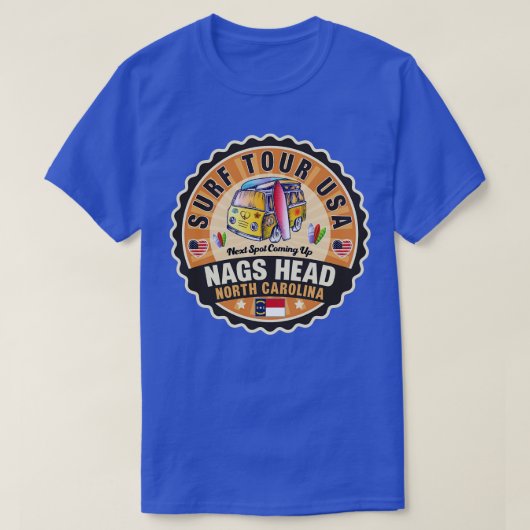 ノースカロライナ州のナグス1 Tシャツ (デザイン正面)