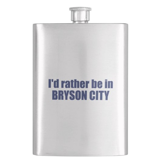 ノースカロライナ州のブライソンシティホテルに行きたい フラスク (正面)