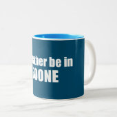 ノースカロライナ州のボーンに行きたい ツートーンマグカップ (正面右)