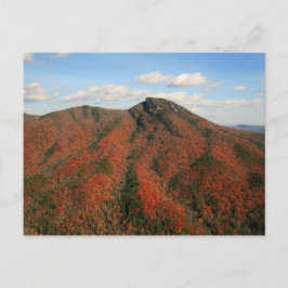 ノースカロライナ州のリンVILLE渓谷の紅葉のホークスビル山 ポストカード