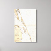 ノースカロライナ州の外側の航海の銀行 キャンバスプリント (正面)