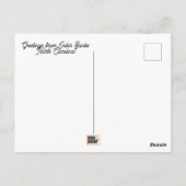 ノースカロライナ州の外側の銀行はがき ポストカード (裏面)