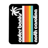 ノースカロライナ州の外側バンクス マグネット (縦)