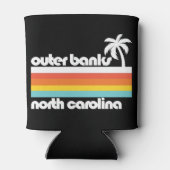 ノースカロライナ州の外側バンクス 缶クーラー (裏面)