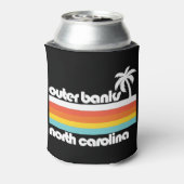 ノースカロライナ州の外側バンクス 缶クーラー (缶裏面)