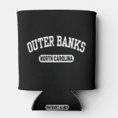 ノースカロライナ州の外側バンクス 缶クーラー (裏面)