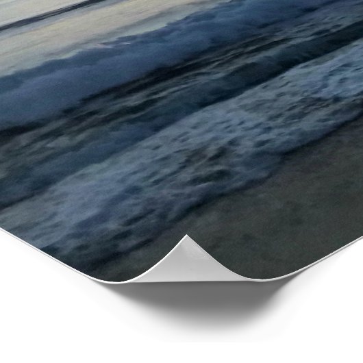 ノースカロライナ州の外岸上空の日の出 ポスター (角)