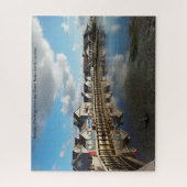 ノースカロライナ州の外銀。 ジグソーパズル (縦)