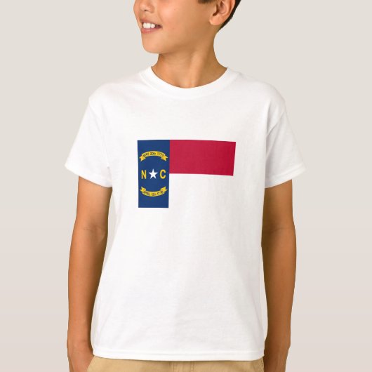 ノースカロライナ州の旗 Tシャツ (正面)
