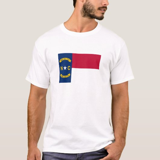 ノースカロライナ州の旗 Tシャツ (正面)