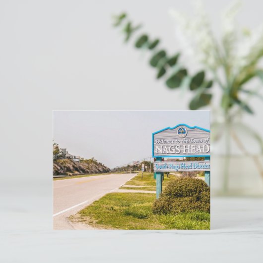 ノースカロライナ州の看板 ポストカード (スタンド正面)