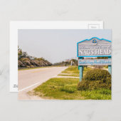 ノースカロライナ州の看板 ポストカード (正面/裏面)