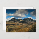 ノースカロライナ州の秋に祖父の山 ポストカード (正面/裏面)