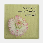 ノースカロライナ州の誰かが君を愛している – 磁石 (正面)