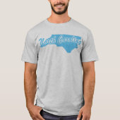 ノースカロライナ州のTシャツの州 Tシャツ (正面)