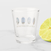 ノースカロライナ州アウターバンクライトハウス ショットグラス (裏面)