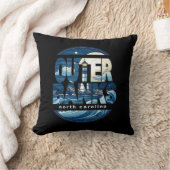 ノースカロライナ州アウター・バンクス灯台 クッション (ブランケット)