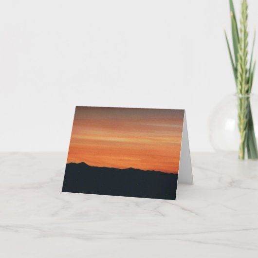 ノースカロライナ州アッシュビルのノートカード カード (正面)