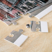 ノースカロライナ州アッシュビルのパトン・アヴェヴィンテージ ジグソーパズル (側面)