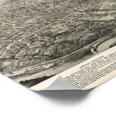 ノースカロライナ州アッシュビル歴史壁画 ポスター (角)