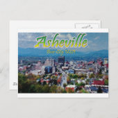 ノースカロライナ州アッシュビル ポストカード (正面/裏面)