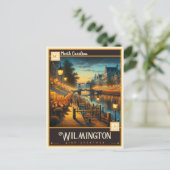 ノースカロライナ州ウィルミントン |ヴィンテージ ポストカード (スタンド正面)