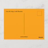 ノースカロライナ州エアリーマウントネイム近くの秋 ポストカード (裏面)