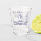ノースカロライナ州エメラルド島 ショットグラス (裏面)