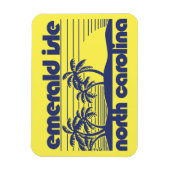 ノースカロライナ州エメラルド島 マグネット (縦)