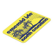 ノースカロライナ州エメラルド島 マグネット (左側)