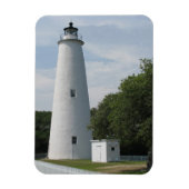ノースカロライナ州オクラコークのライトハウスマグネット マグネット (縦)