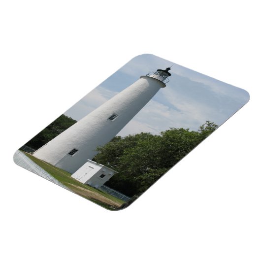 ノースカロライナ州オクラコークのライトハウスマグネット マグネット (左側)