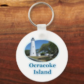 ノースカロライナ州オクラコーク島 キーホルダー (正面)