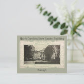 ノースカロライナ州キャピタル建物はがき1908 ポストカード (スタンド正面)