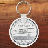 ノースカロライナ州クォーター キーホルダー (正面)