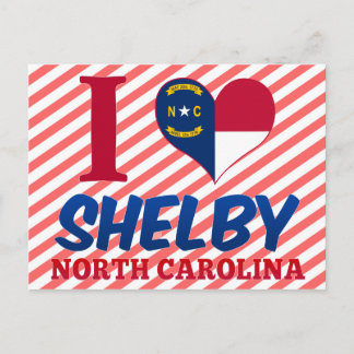ノースカロライナ州シェルビー ポストカード