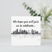 ノースカロライナ州シャルロット-招待状 招待状 (スタンド正面)