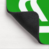 ノースカロライナ州シャーロット国旗 マウスパッド (コーナー)