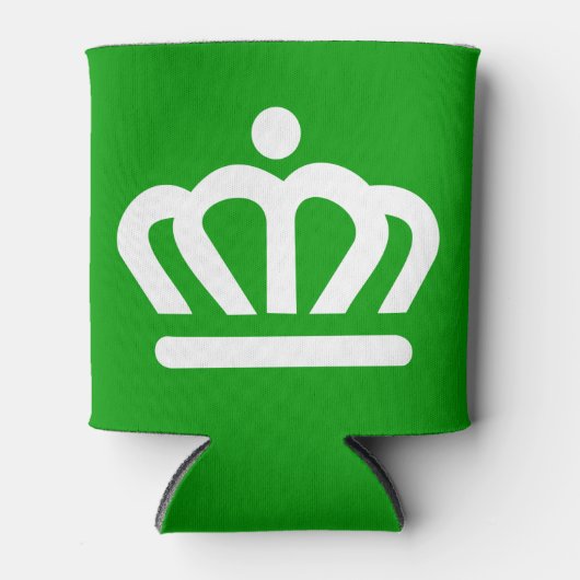 ノースカロライナ州シャーロット国旗 缶クーラー (正面)