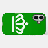 ノースカロライナ州シャーロット州旗（ケースメイトiPhon） Case-Mate iPhoneケース (裏面 (横))
