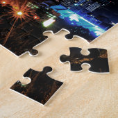 ノースカロライナ州シャーロット ジグソーパズル (側面)