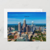 ノースカロライナ州シャーロット ポストカード (正面/裏面)