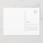 ノースカロライナ州シャーロット |引っ越しました インビテーションポストカード (裏面)